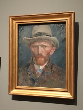 One of his famous self-portraits!